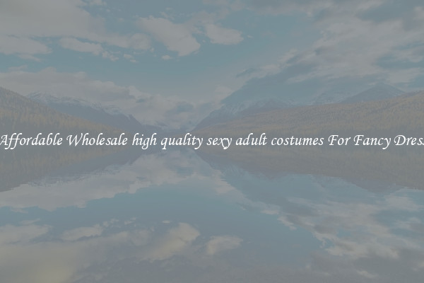 Affordable Wholesale high quality sexy adult costumes For Fancy Dress