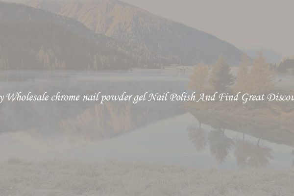 Buy Wholesale chrome nail powder gel Nail Polish And Find Great Discounts