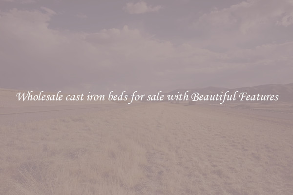 Wholesale cast iron beds for sale with Beautiful Features